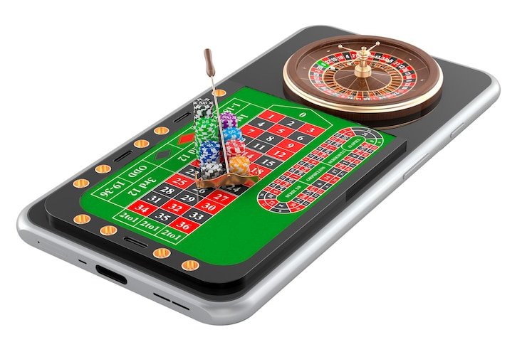 Antarmuka permainan Dice Game di aplikasi mobile kabeh jitu dengan tampilan dadu dan tombol taruhan